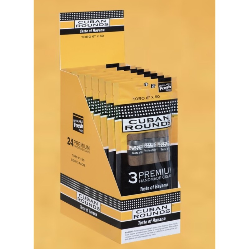 Cuban Rounds Petite Corona Natural "Sealed Fresh" (8/3) Cuban Rounds Petite Corona Natural "Sealed Fresh" (8/3)