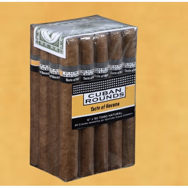Cuban Rounds Robusto Natural 20/B