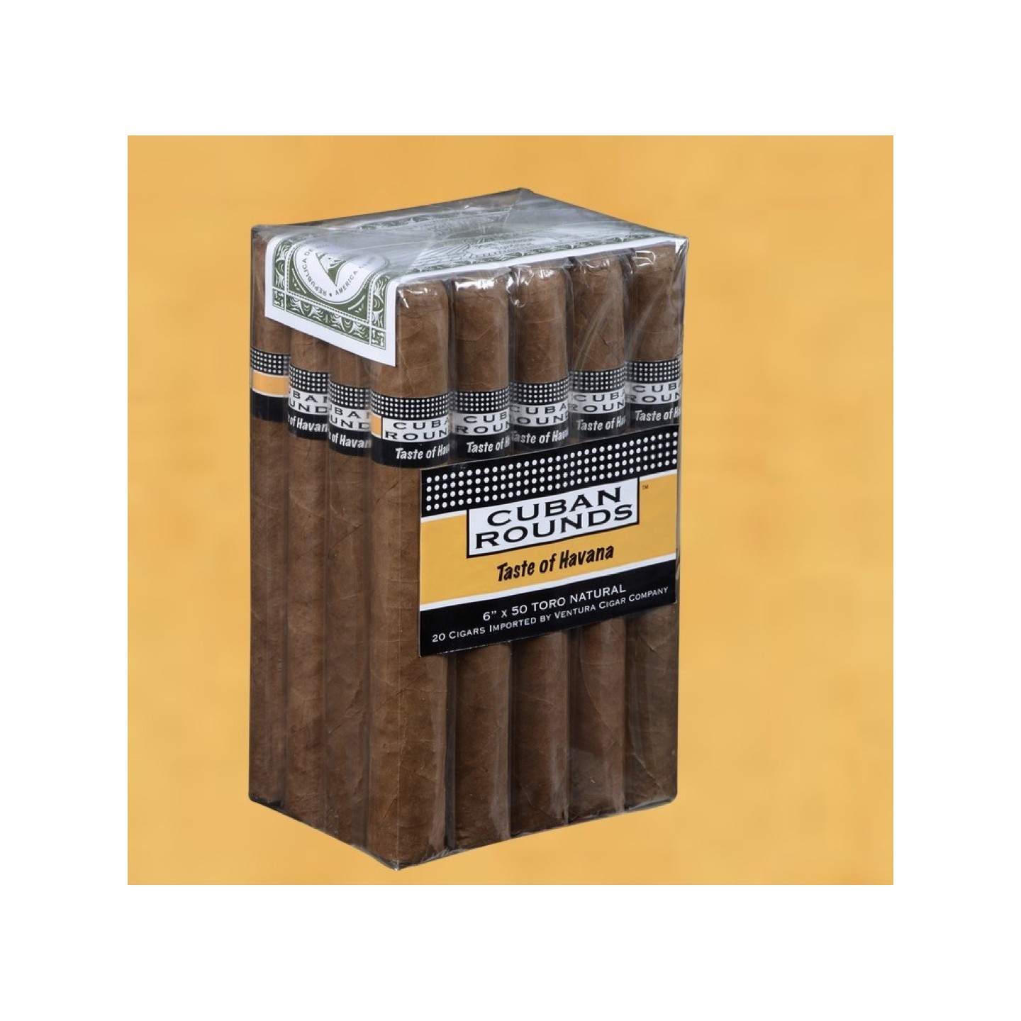 Cuban Rounds Robusto Natural 20/B