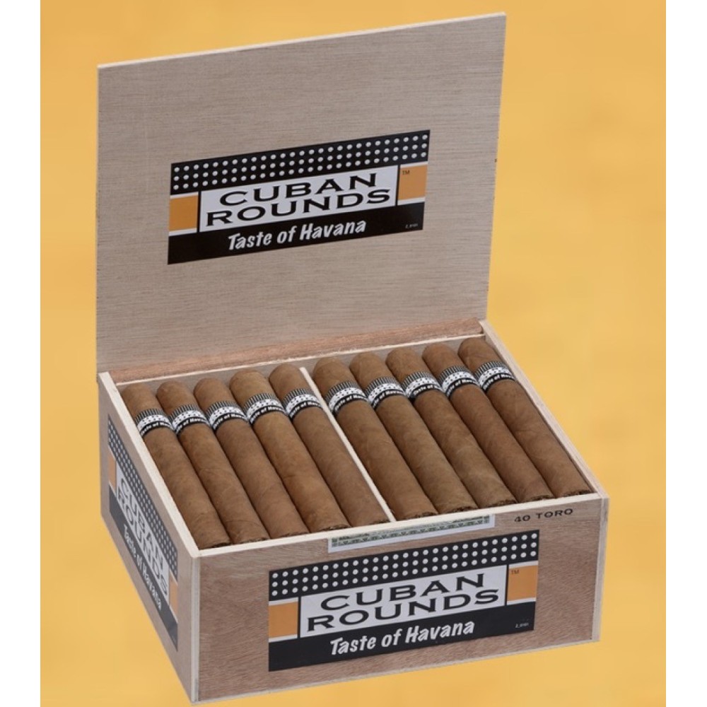 Cuban Rounds Robusto Natural 40/BX