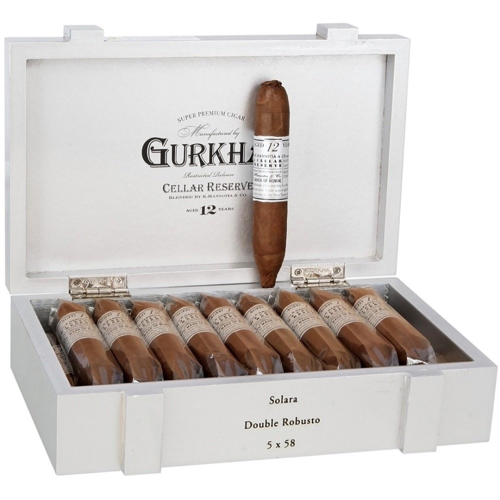 Gurkha Cellar Reserve 12 Year Robusto 20/BX Gurkha Cellar Reserve 12 Year Robusto 20/BX