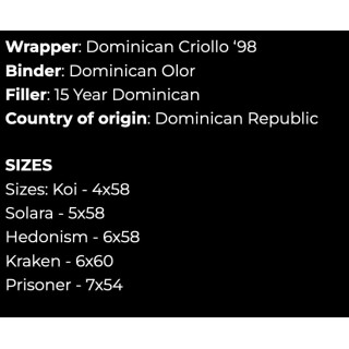 Gurkha Cellar Reserve 15YR Koi 20/BX