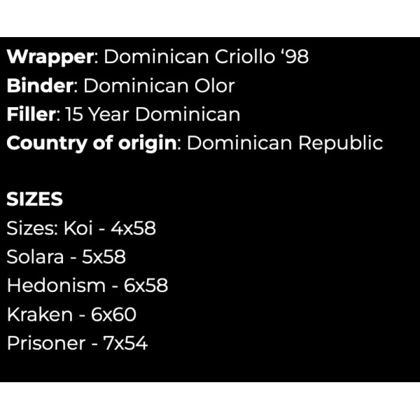 Gurkha Cellar Reserve 15YR Limited Edition Kraken 20/BX