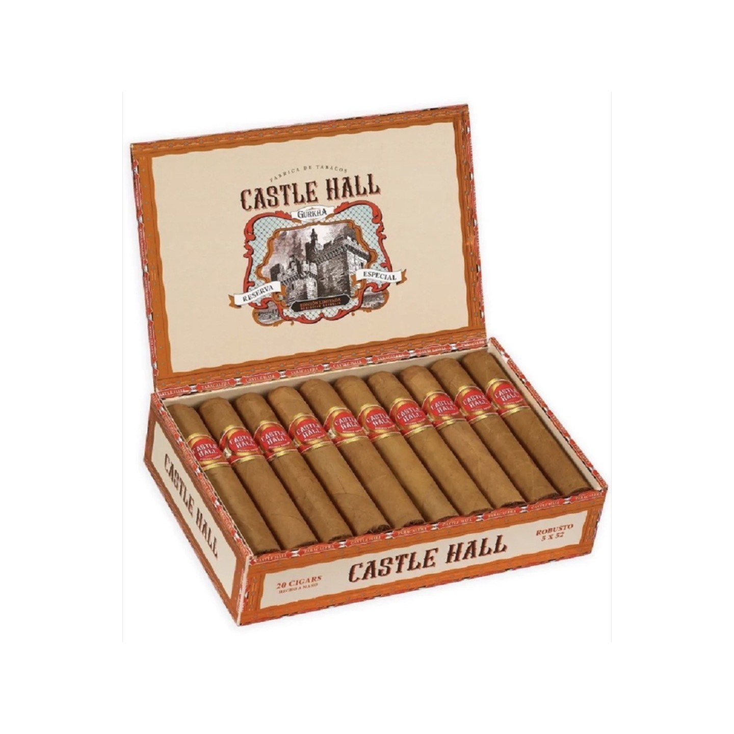Gurkha Castle Hall RE Robusto 20/BX