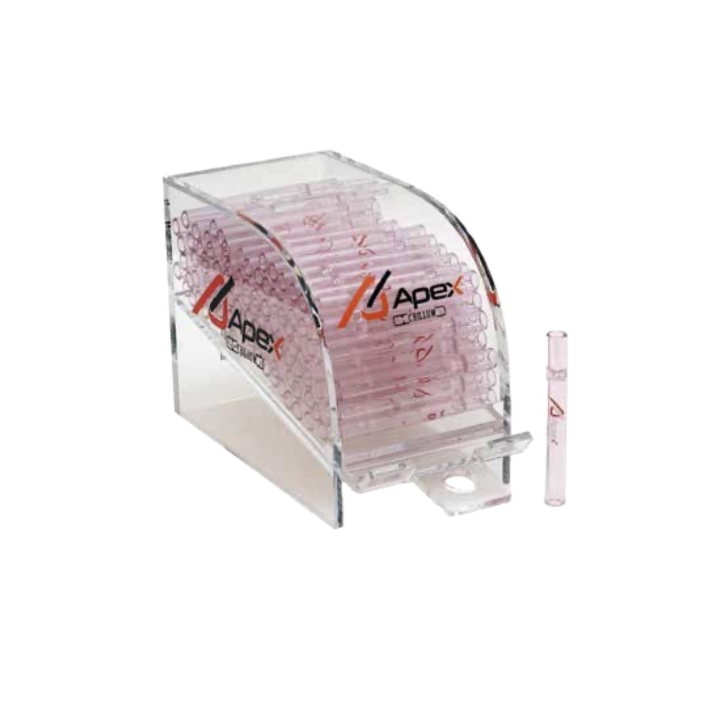 Apex Chillum Glass Pink 100CT