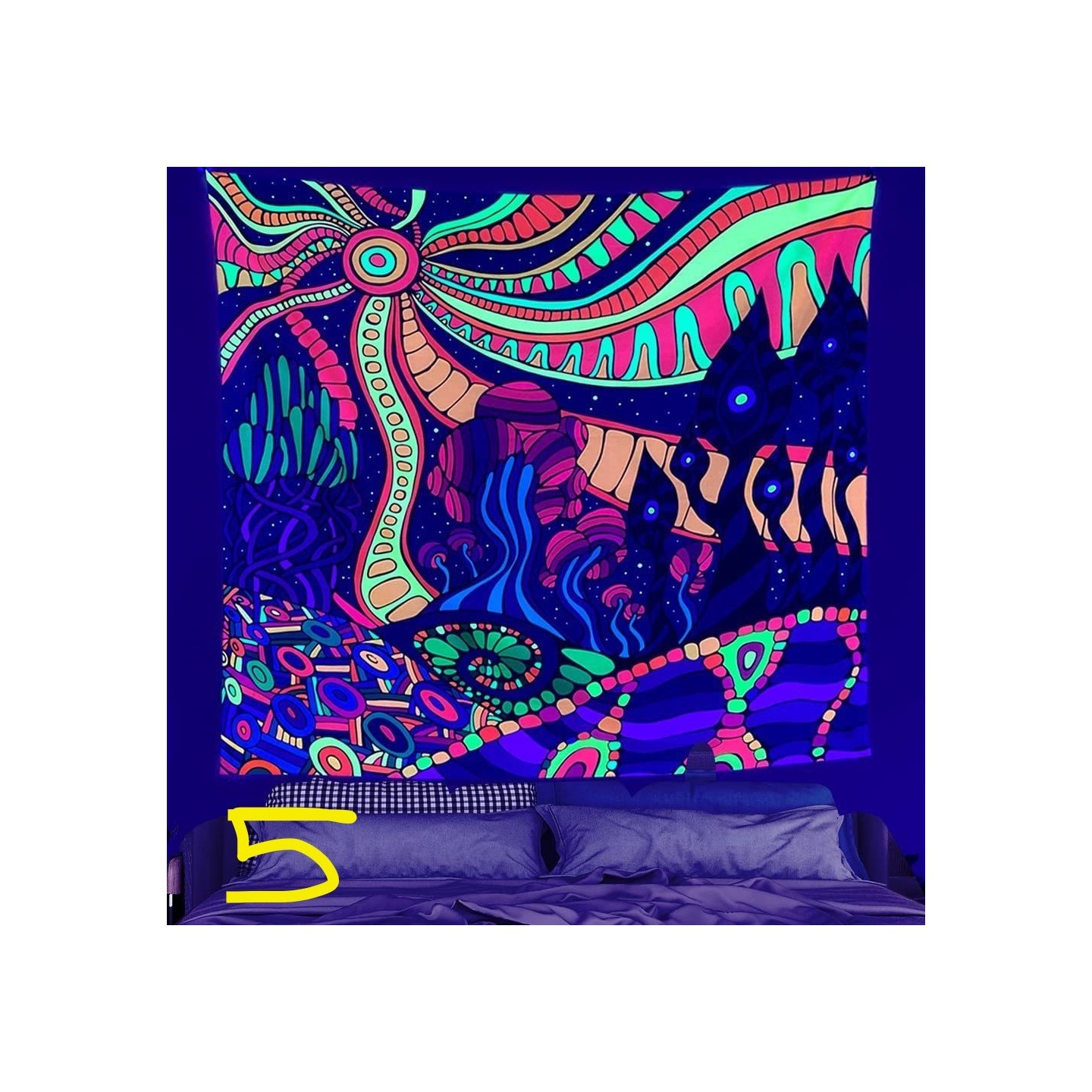 Glow In The Dark Tapestry 150*130CM