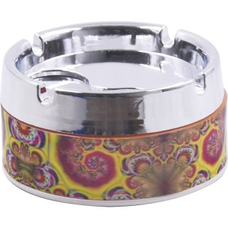 Tie Dye Glow in the dark Ashtray 12CT (AS139)