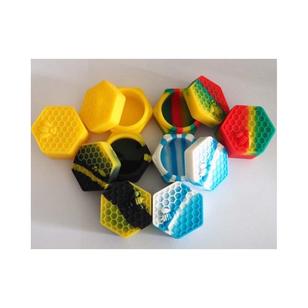 Silicone Container 25 ML Hexagon