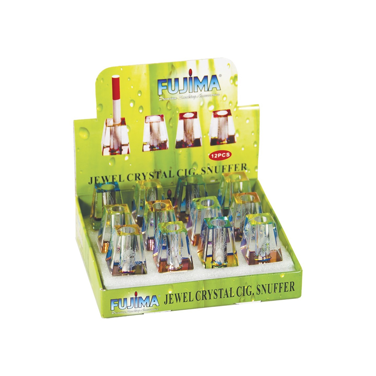 Acrylic Cig Snuffers 12PC (CS108)