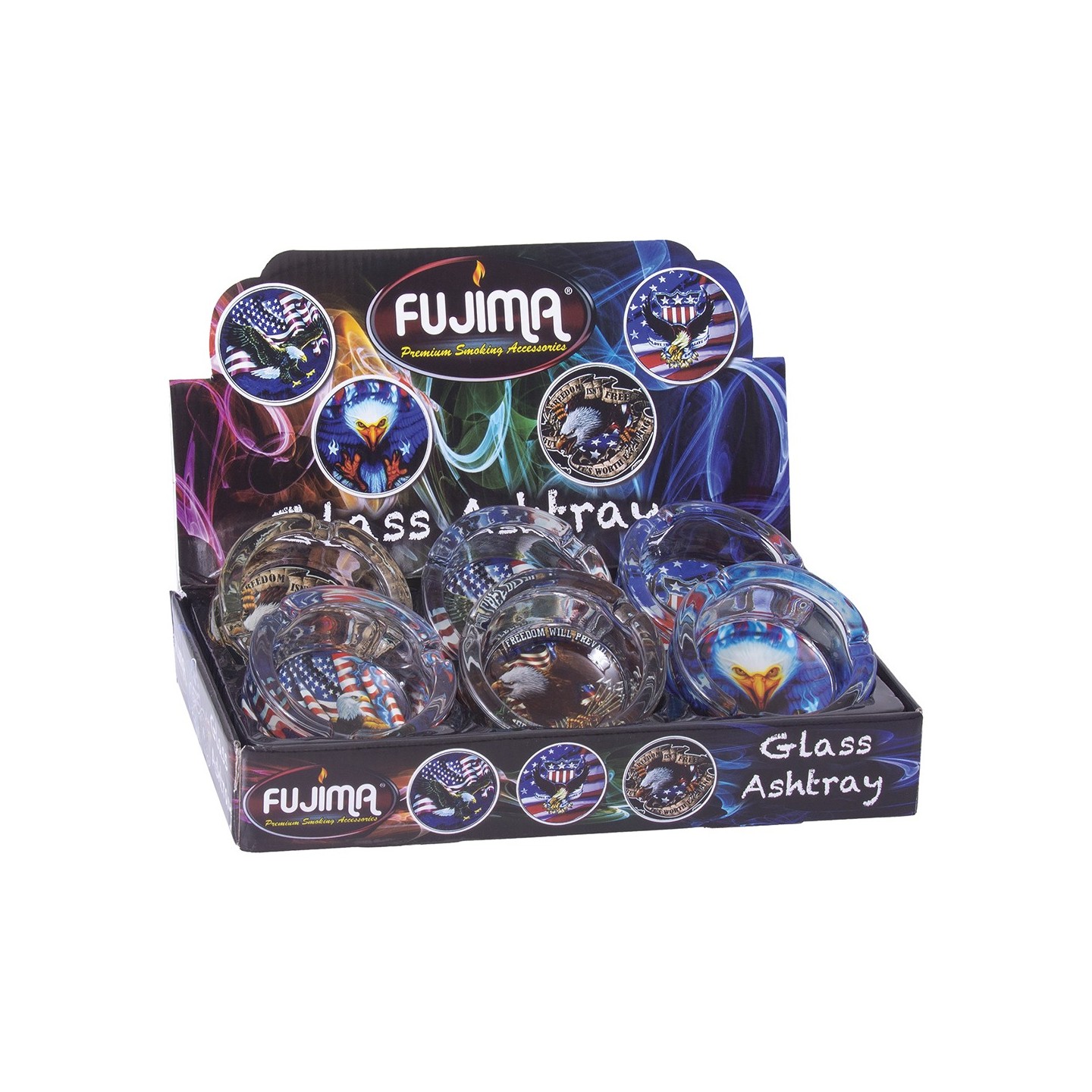 Eagle Ashtray 6PK (GA35)