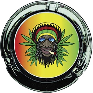 Glass Asst Ashtray 6PK (GA37)