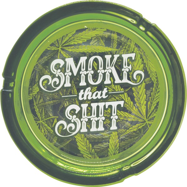 Glass Asst Ashtray 6PK (GA57)