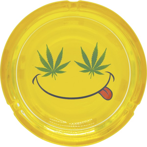 Glass Asst Ashtray 6PK (GA57)