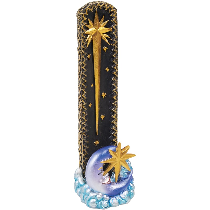 Moon & Star Polystone Incense Burner (IB60)