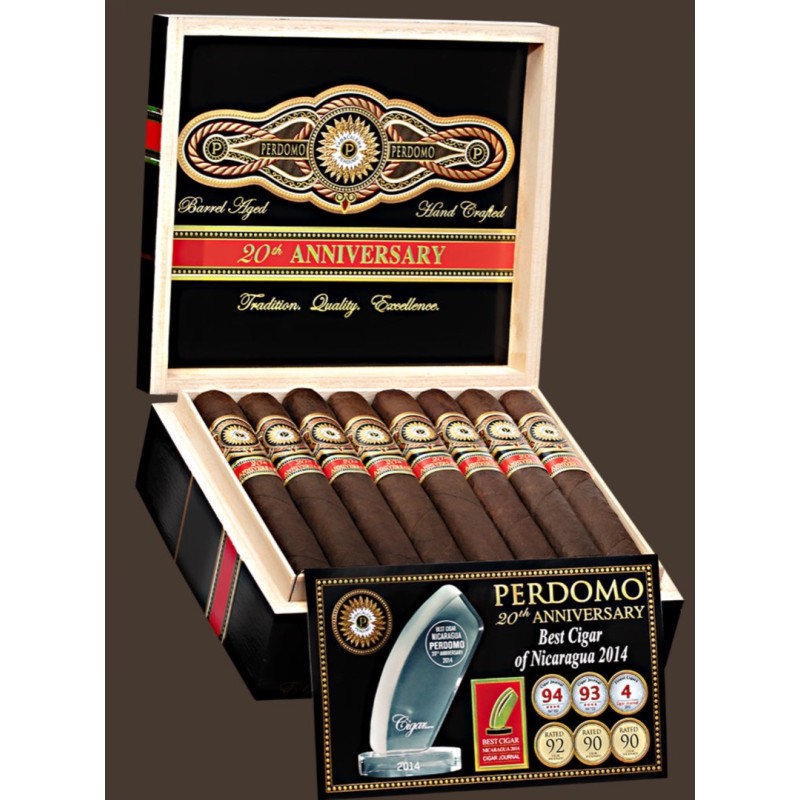 Perdomo 20th Anniversary Maduro Epicure E656 24/BX