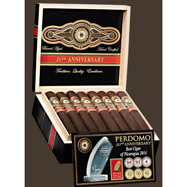 Perdomo 20th Anniversary Maduro Torpedo T6554 24/BX