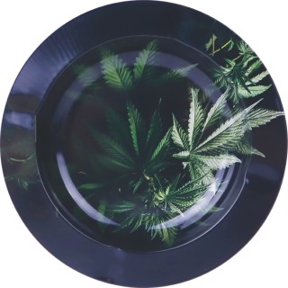 Tin Ashtray 24PK LTT24