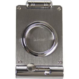 Combo Cigar Cutter & Punch Silver CUT43
