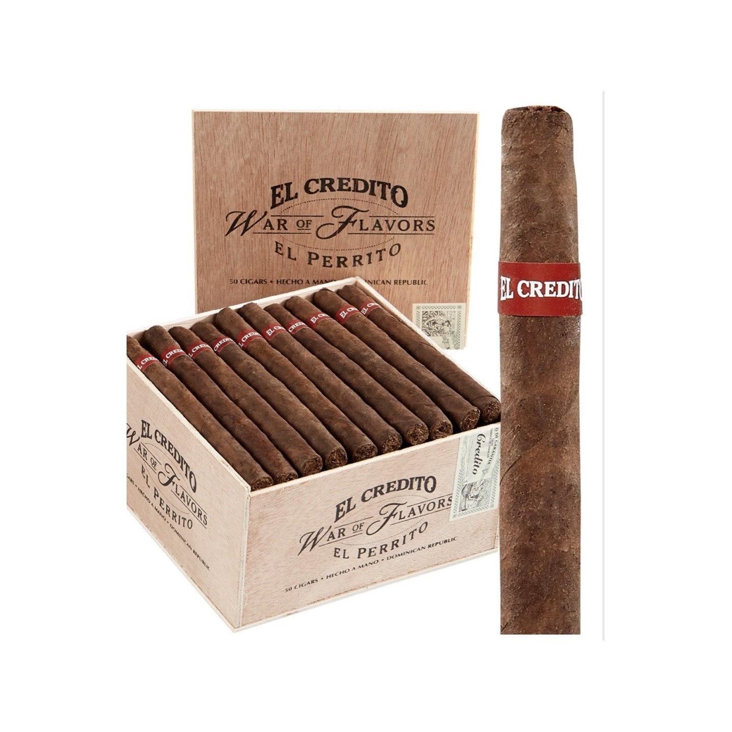 EL CREDITO WAR FLAVORS EL PERRITO CIGARILLOS 50CT