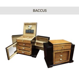 Baccus Humidor W/ Side Storage 200CT