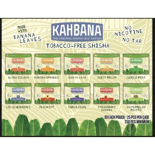 Kahbana Herbal Shisha 200G 6PK