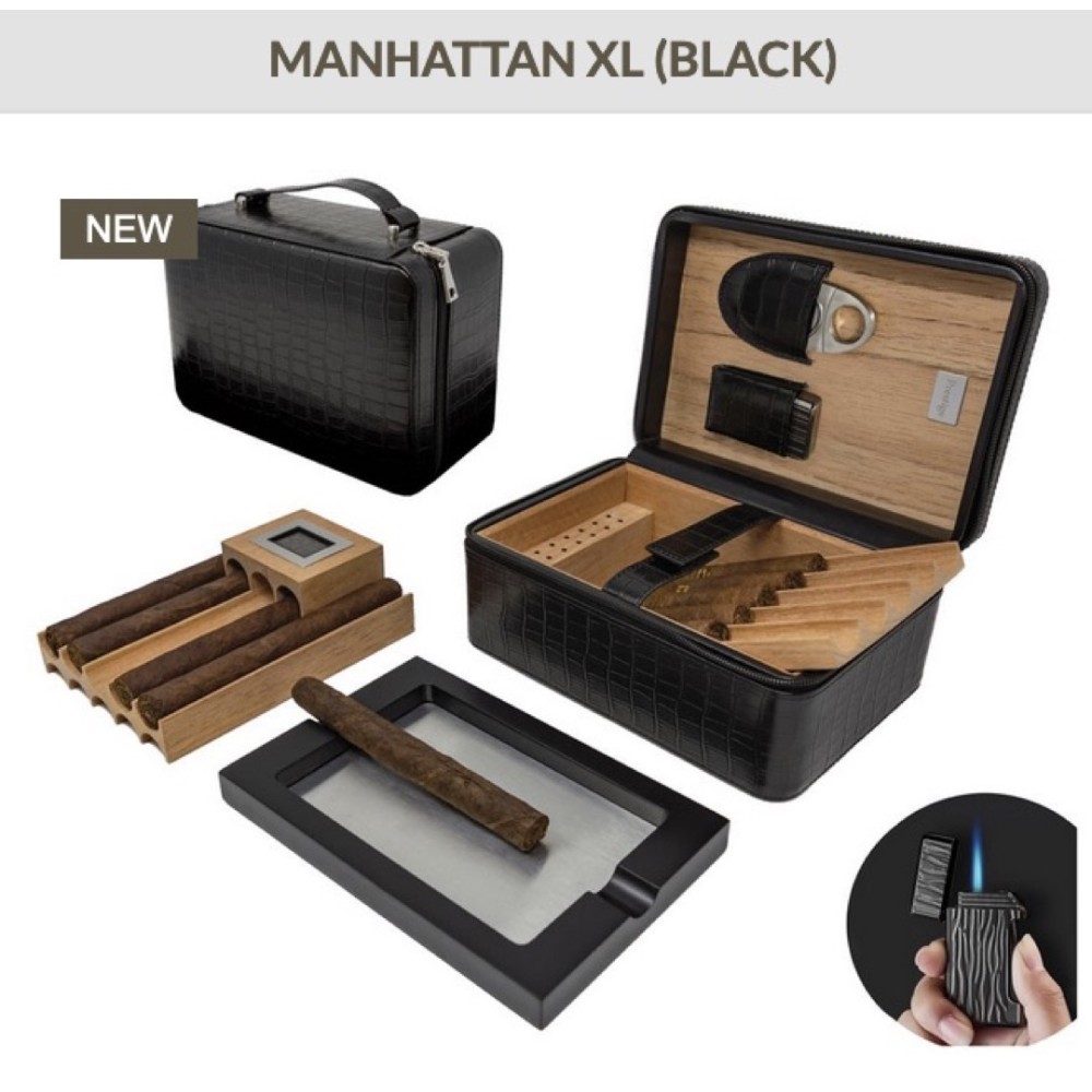 Manhattan XL (Black) Gift Set