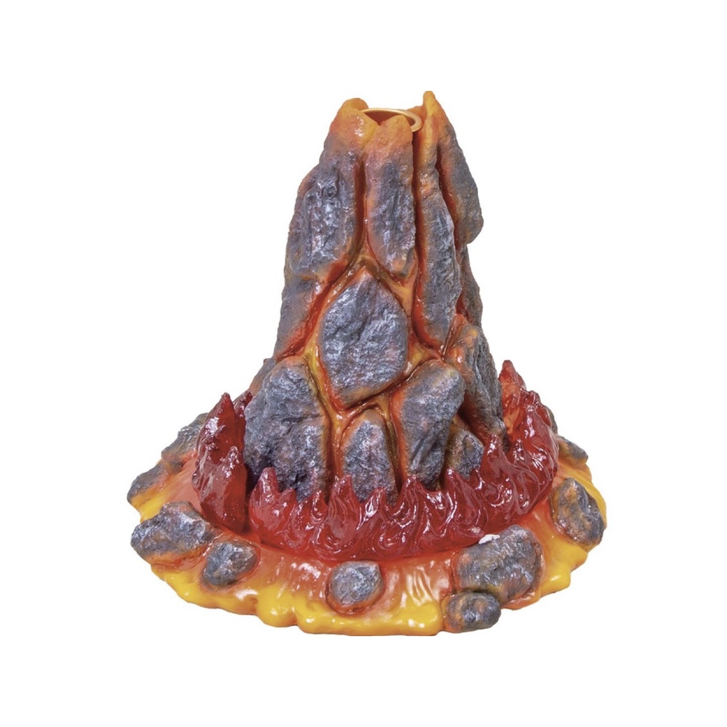 Volcano Backflow Cone Burner W/ LED (IBC17)