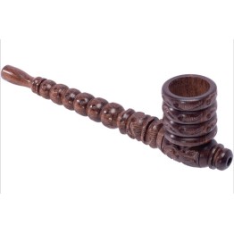 Carved Wooden Pipe (CWP28)