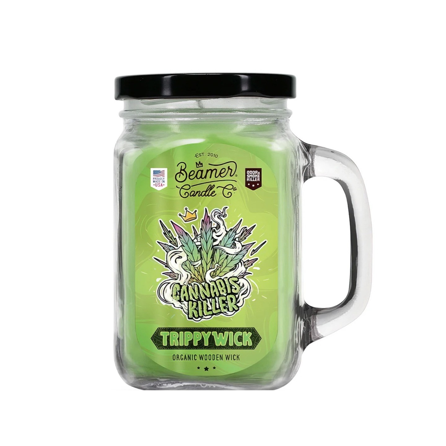 Beamer Candle Large TrippyWick 12OZ