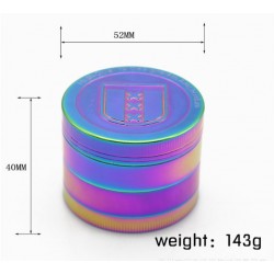 Grinders 52MM Rainbow W/Signs