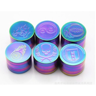Grinders 52MM Rainbow W/Signs