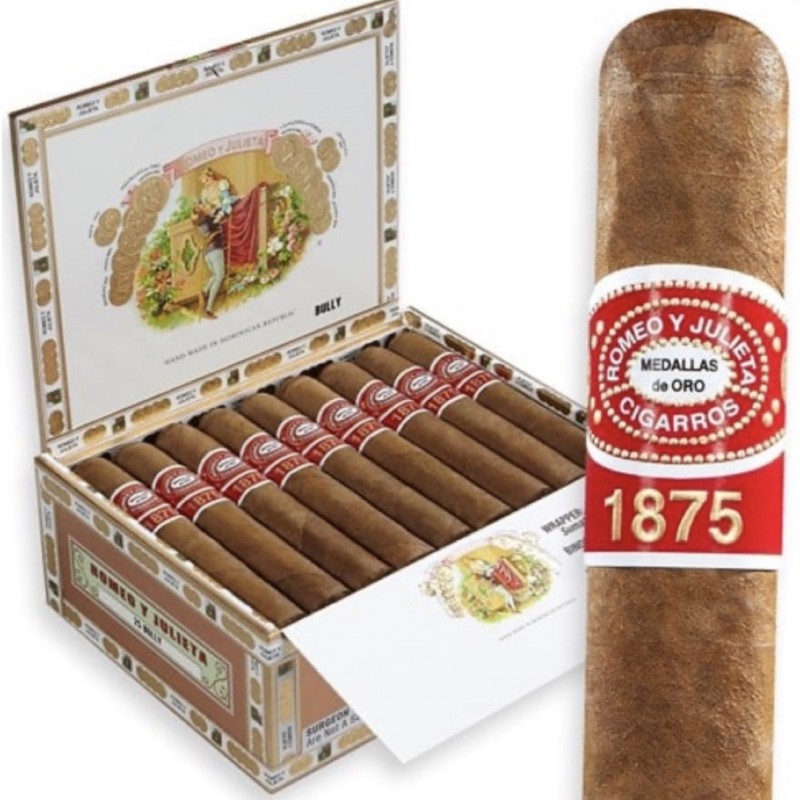 Romeo Y Julieta 1875 Deluxe No.2 Glass Tube 10/Box Romeo Y Julieta 1875 Deluxe No.2 Glass Tube 10/Box