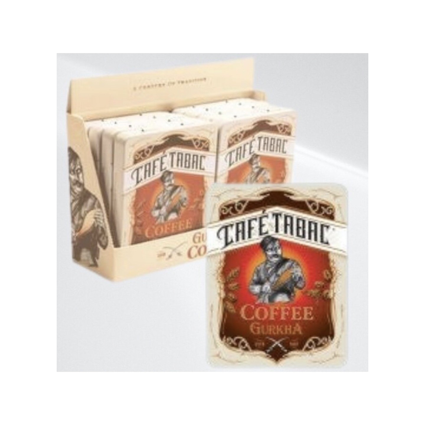 Gurkha Cafe Tabac Coffee 6PK/10Tin