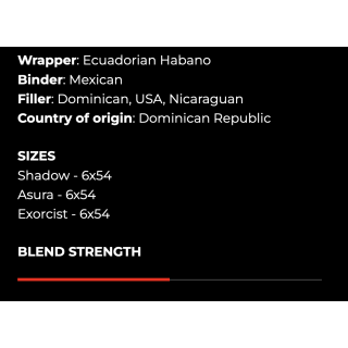 Gurkha Ghost Gold Shadow/Robusto 21/BX