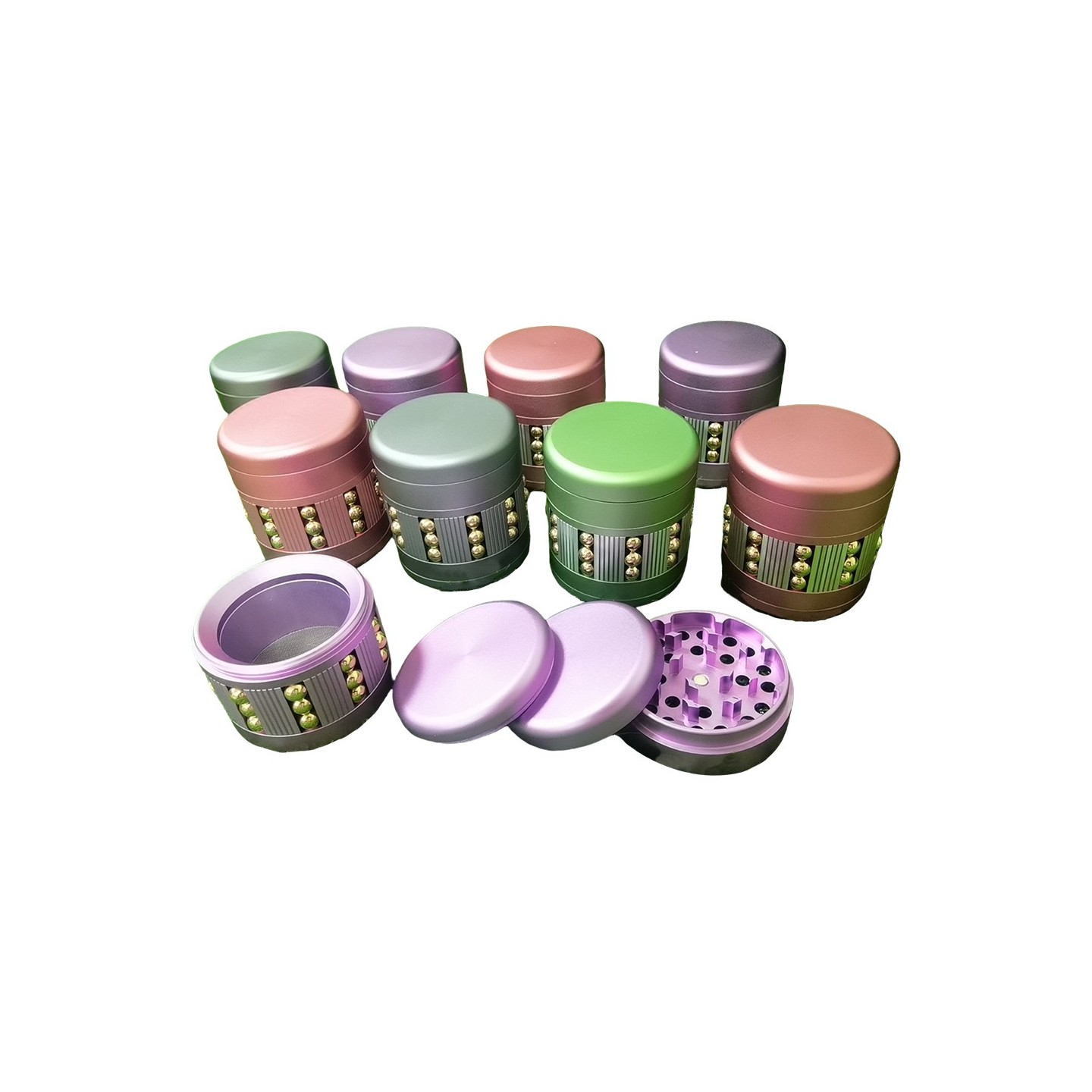 Grinder Aluminium Alloy GD518 62.5mm