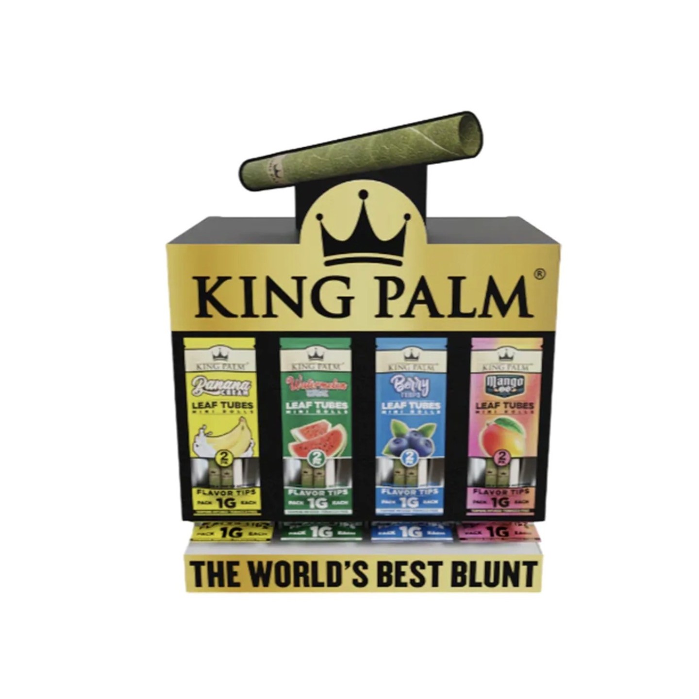 King Palm Cones Mini Asst 2PK 80CT