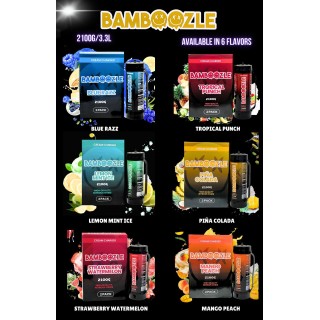 Bamboozle Cream Chargers 2100G 3.3L 2PK