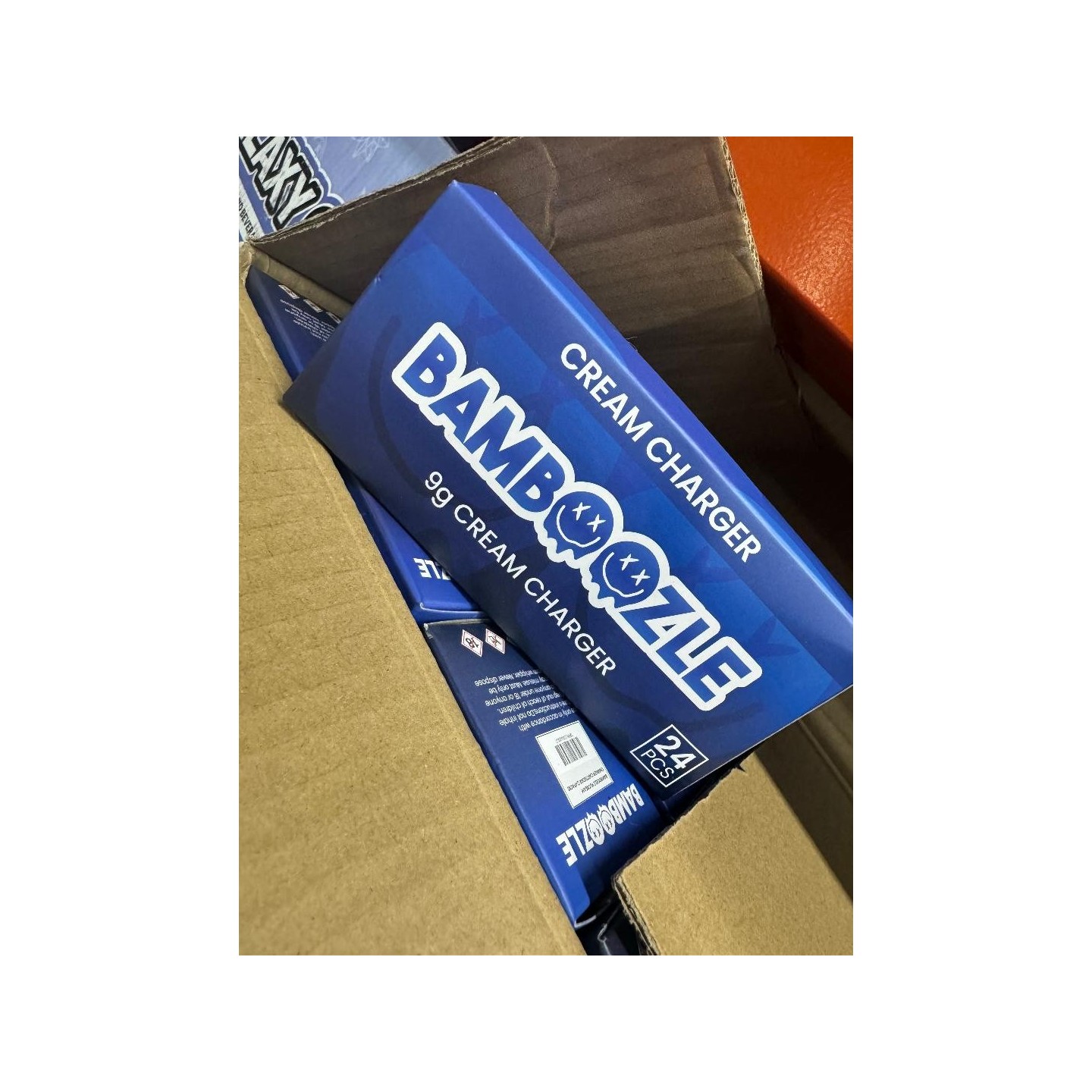 Bamboozle Cream Chargers 9G 24PK