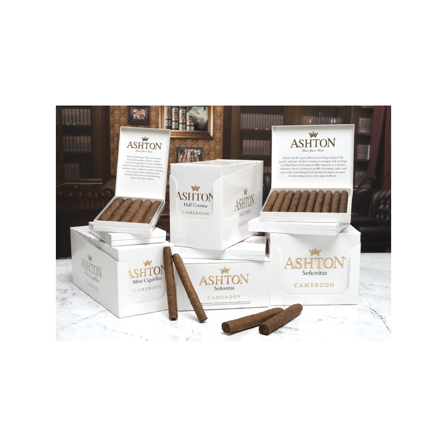 Ashton Cameroon Mini Cigarillo 20/10PK 200CT