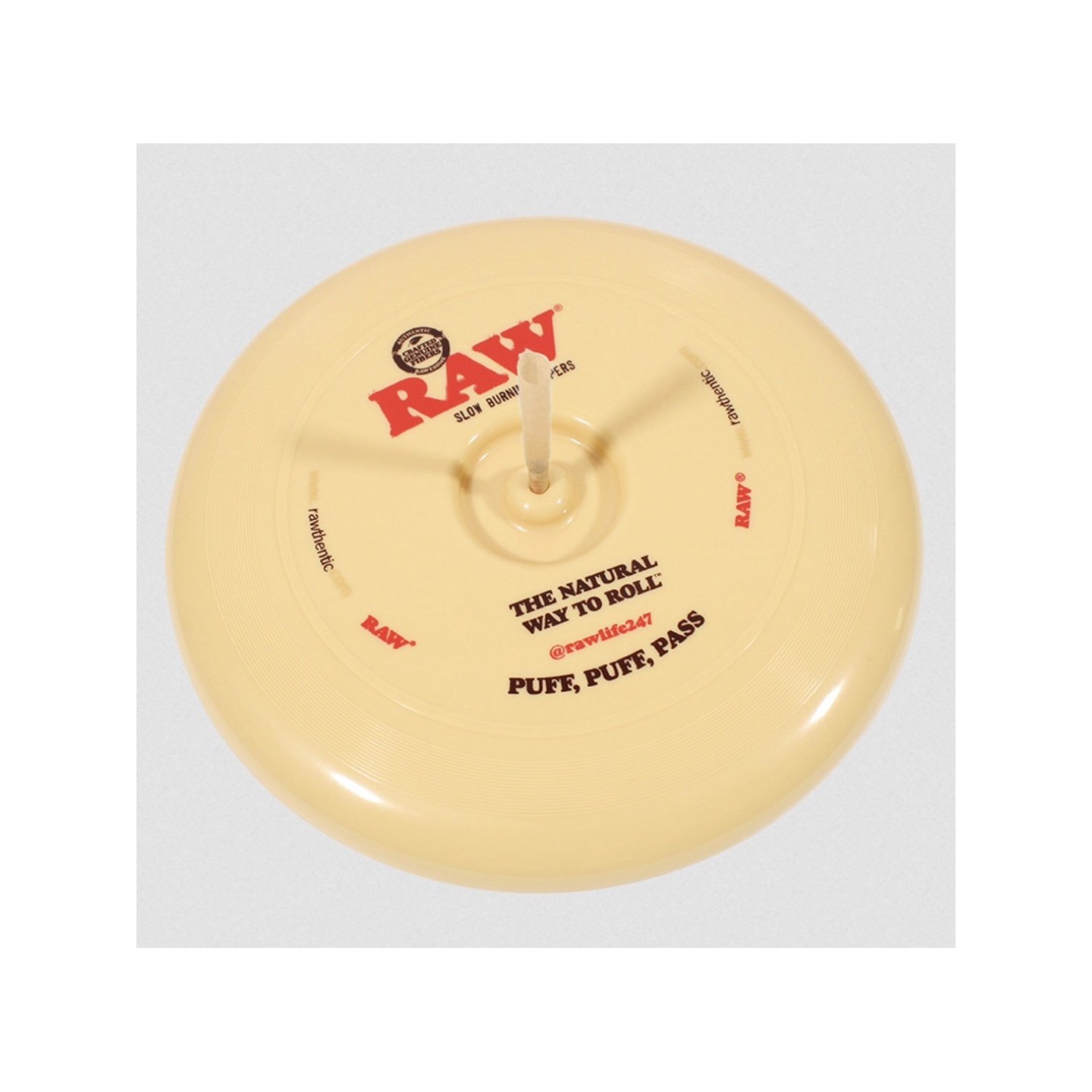 Raw Flying Disc W/ Cone Holder