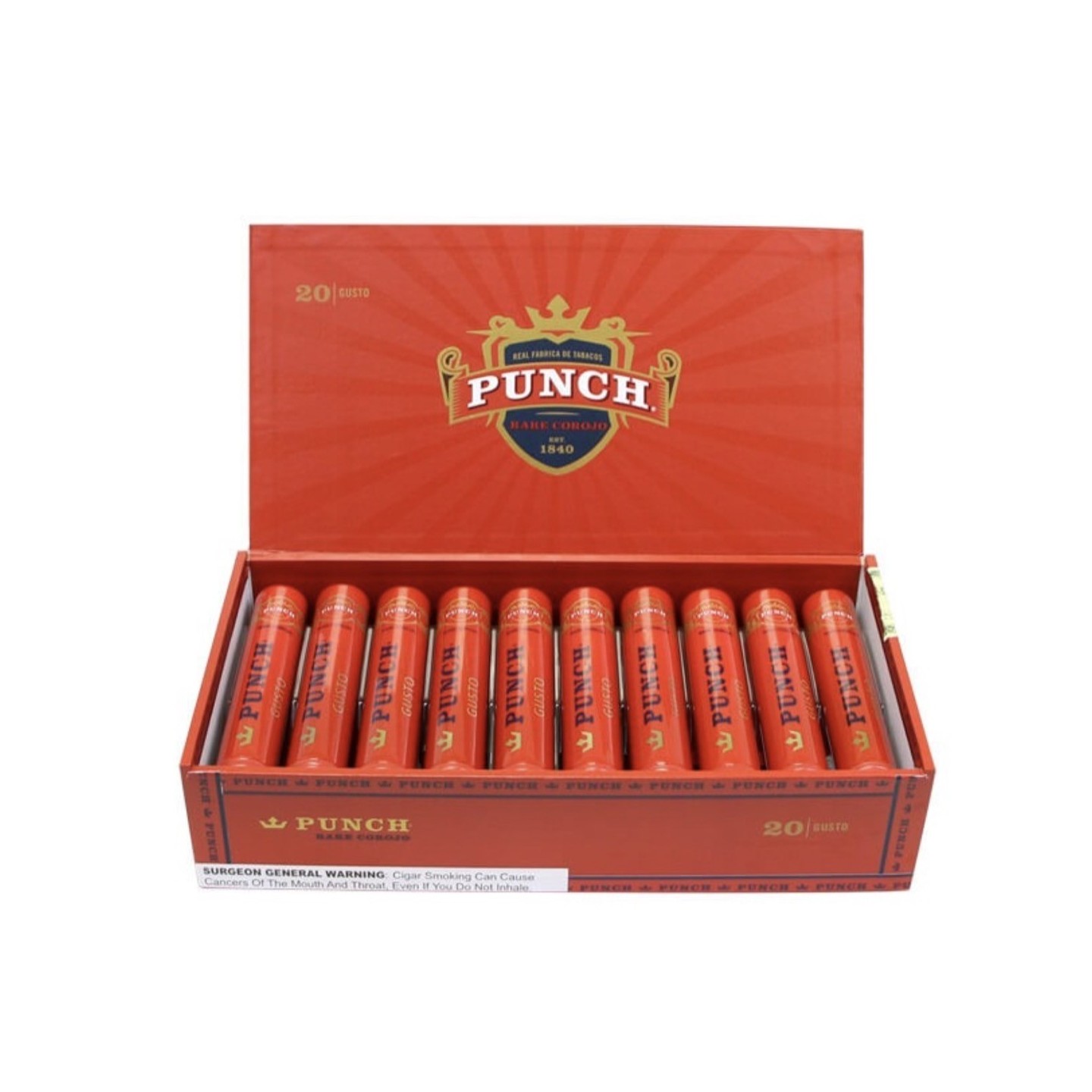 Punch Rare Corojo Rapido 25/BX