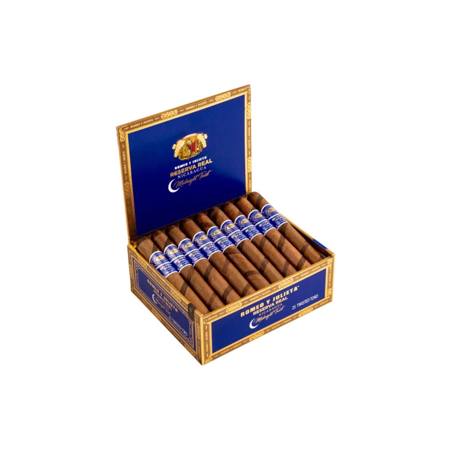 Romeo Y Julieta Reserva Real NIC Midnight Twisted Love Store 25/BX