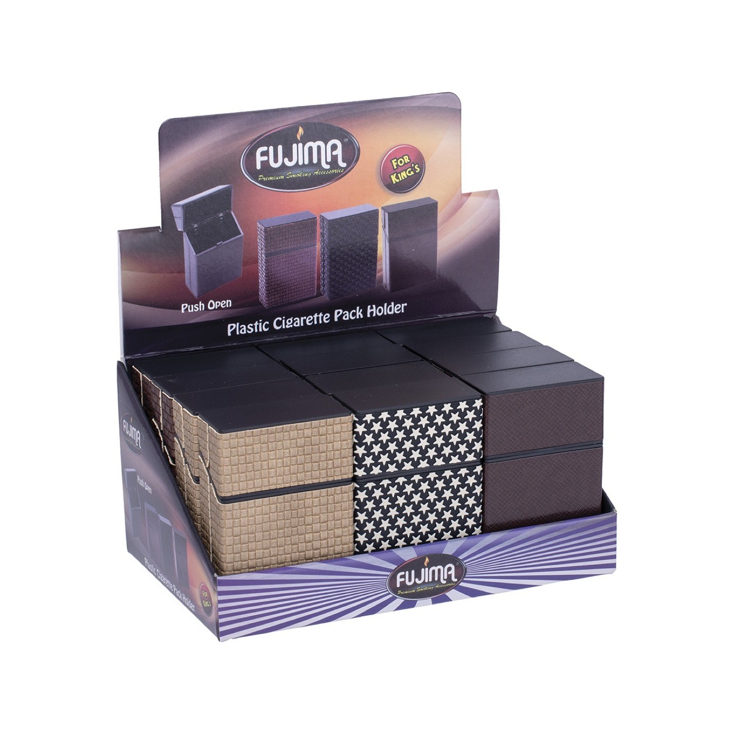 Cig Case Leather Design KS 12CT (CH124)