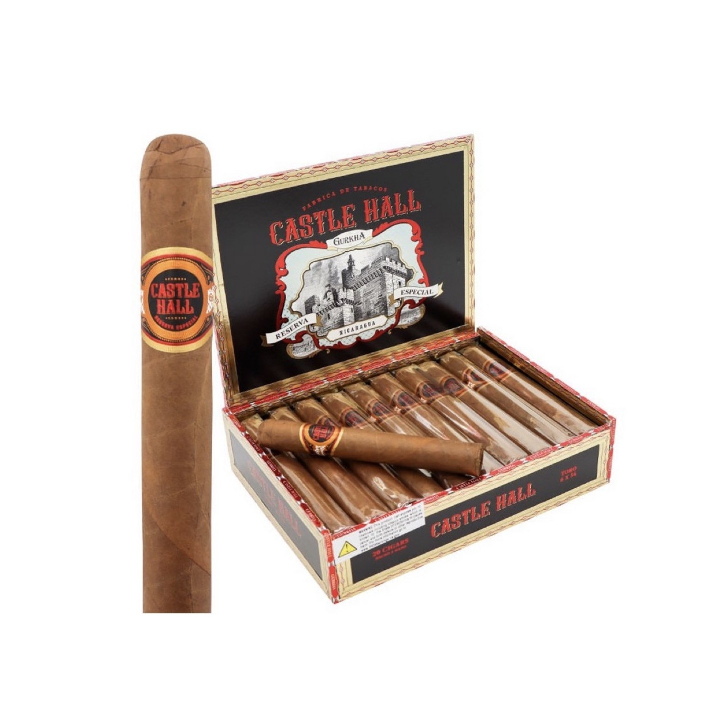 Gurkha Castle Hall Nicaragua Magnum 20/BX