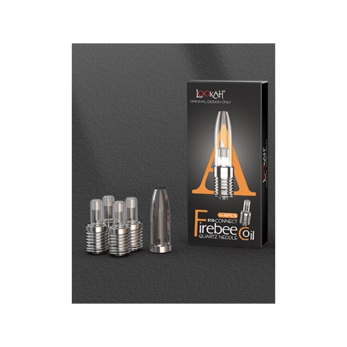 Firebee Quartz Neddle Oil (B) Mouth Piece + 4 Coils