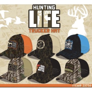 Hunting Trucker Hat 6CT (23756)