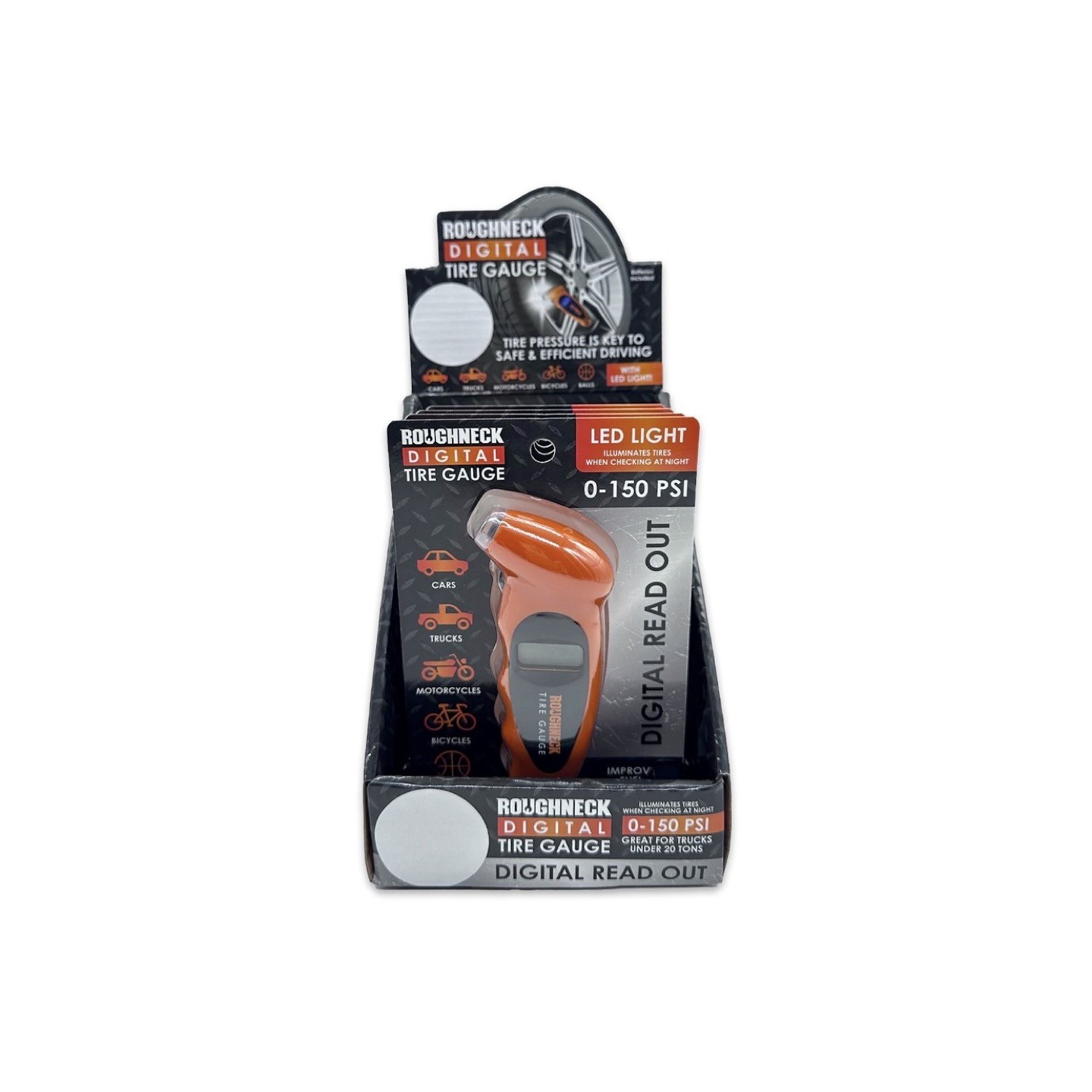 SM Digital Tire Gauge 6PK (41655)