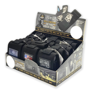 Tactical Lighter W/ Case 12CT (23833)