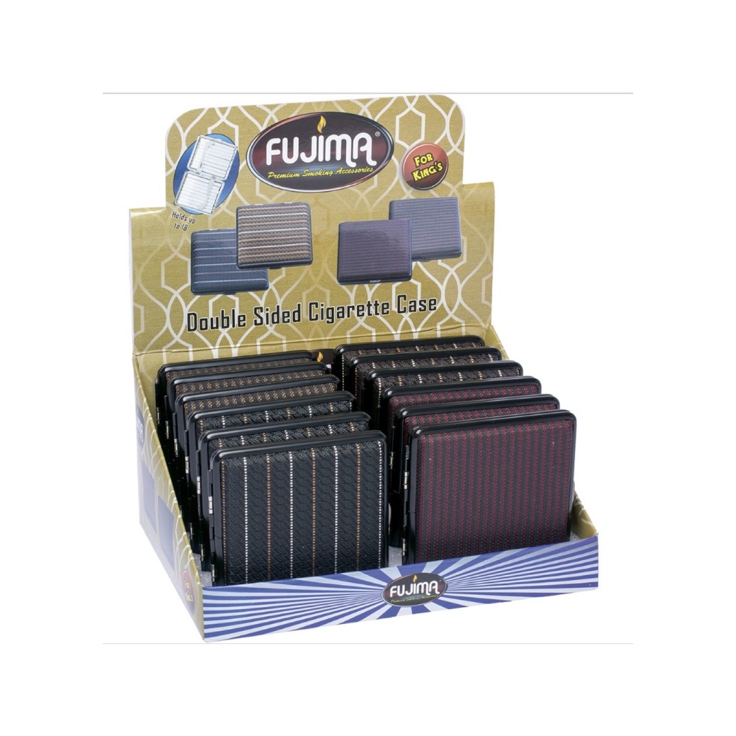 Cig Case/Metal DBL Sided Clip KS (CLC24)