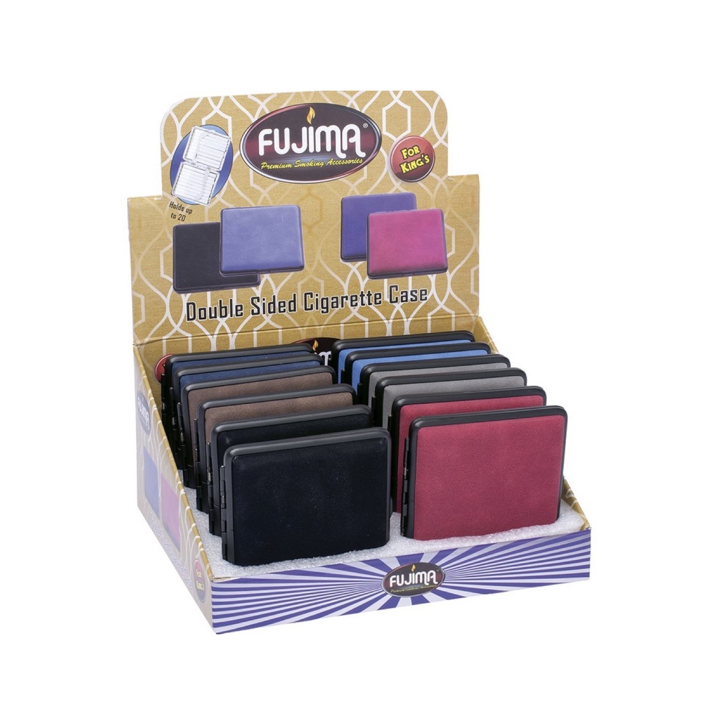 Cig Case DBL Sided KS 12CT (CLC25)